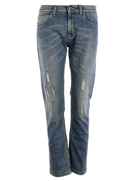 gucci ripped jeans